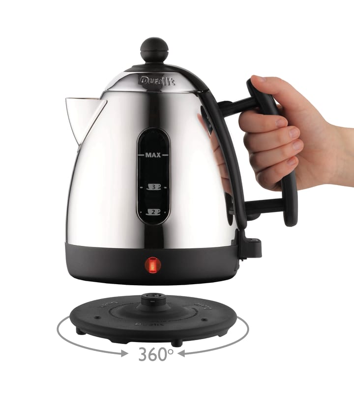 Dualit Lite kettle 1 L, Black-stainless Dualit