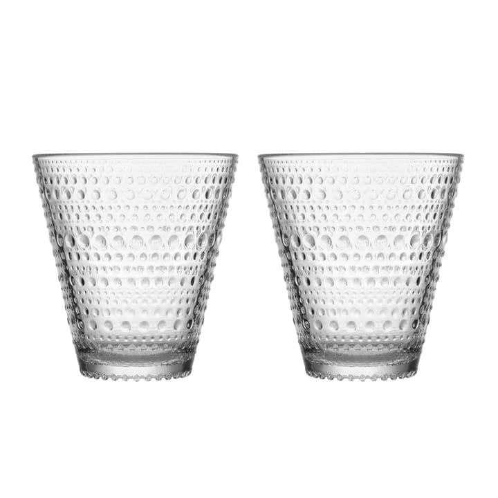 Kastehelmi glass 30 cl 2-pack, clear Iittala