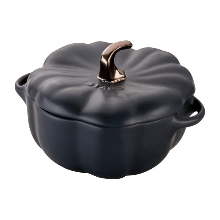 Staub pumpkin casserole dish black stoneware, 0.7 L STAUB