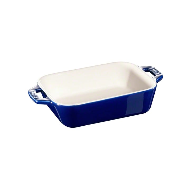 Staub rectangular oven dish 14x11 cm, blue STAUB