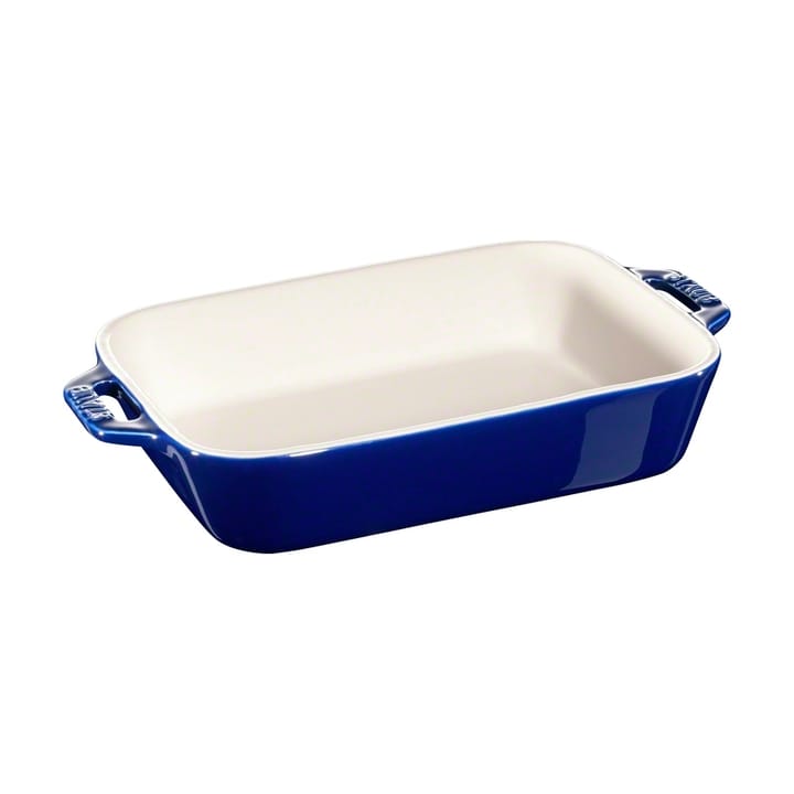 Staub rectangular oven dish 20 x 16 cm, blue STAUB