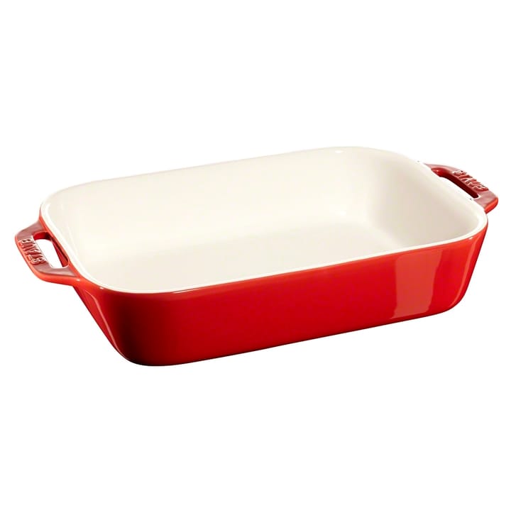 Staub rectangular oven dish 27 x 20 cm, red STAUB