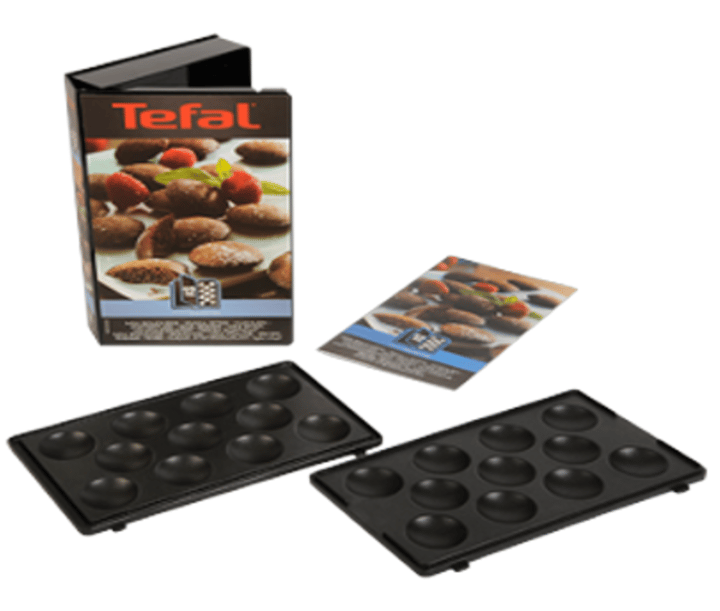 Snack Collection cookie plates for sandwich grill, Black Tefal