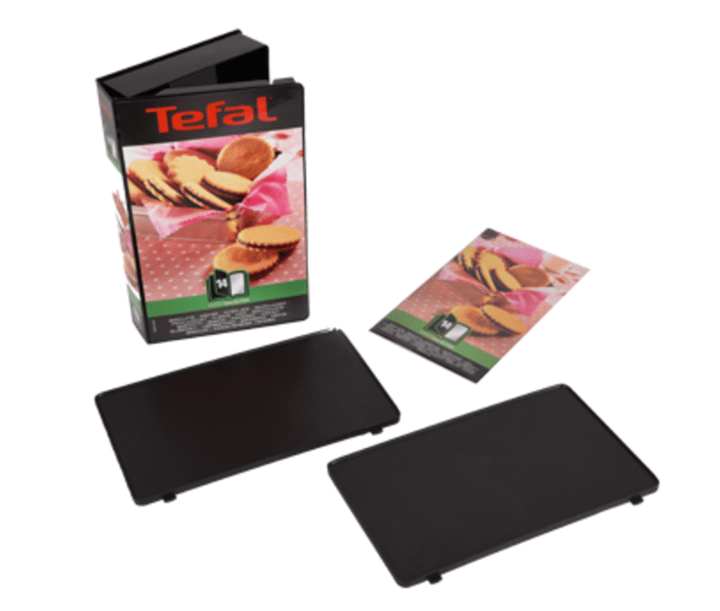 Snack Collection cracker plates for sandwich grill, Black Tefal