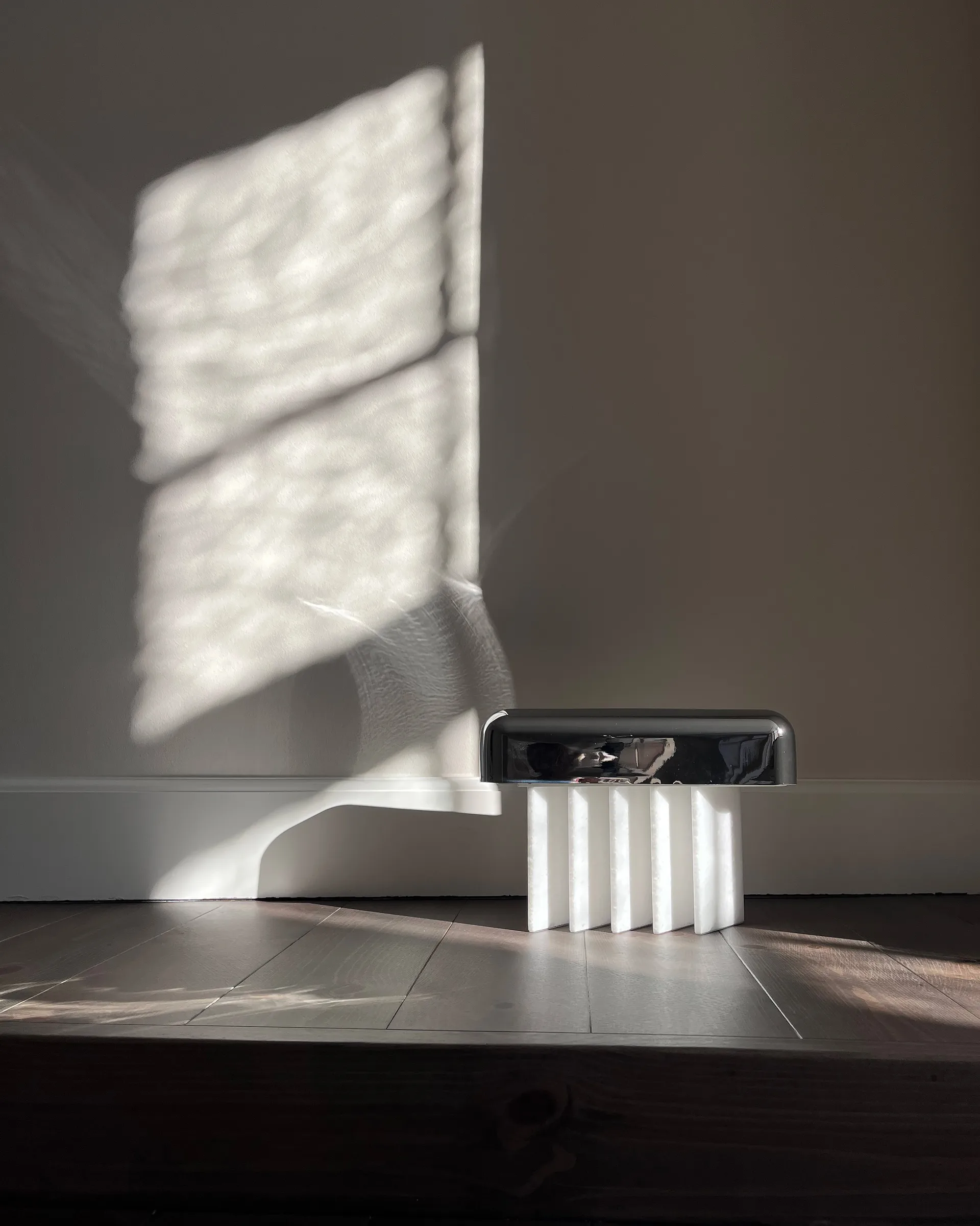 Beetle table lamp portable, Chrome 101 Copenhagen