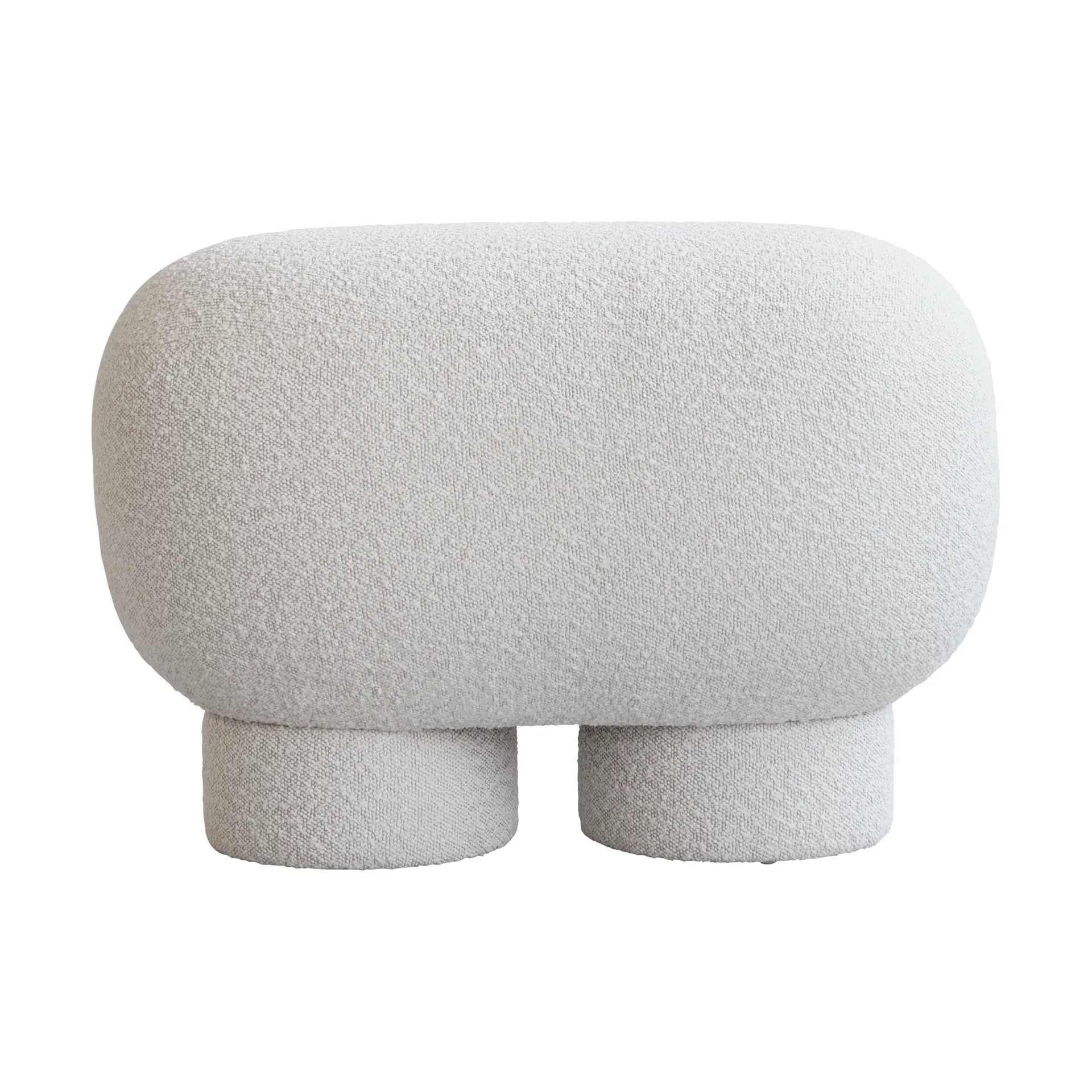 Big Foot bench small, Nubuck 101 Copenhagen