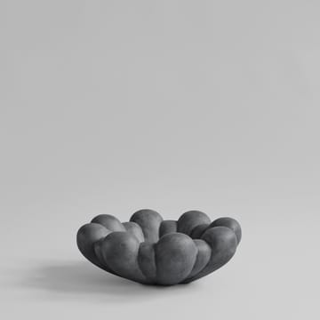 Bloom tray bowl large - Dark grey - 101 Copenhagen