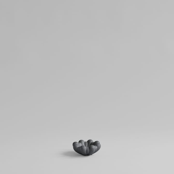 Bloom tray bowl mini, Dark grey 101 Copenhagen
