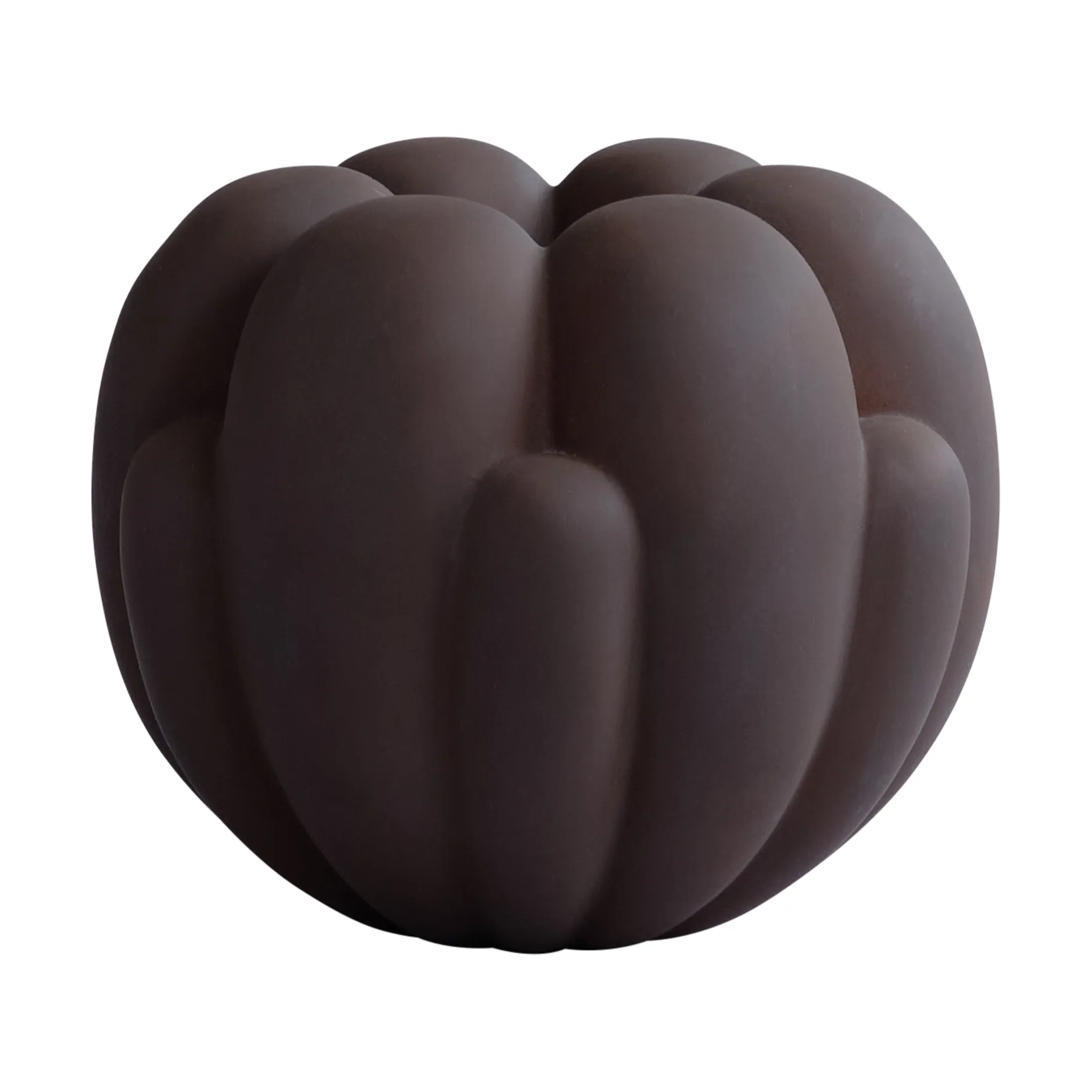Bloom vase mini, Chocolate brown 101 Copenhagen