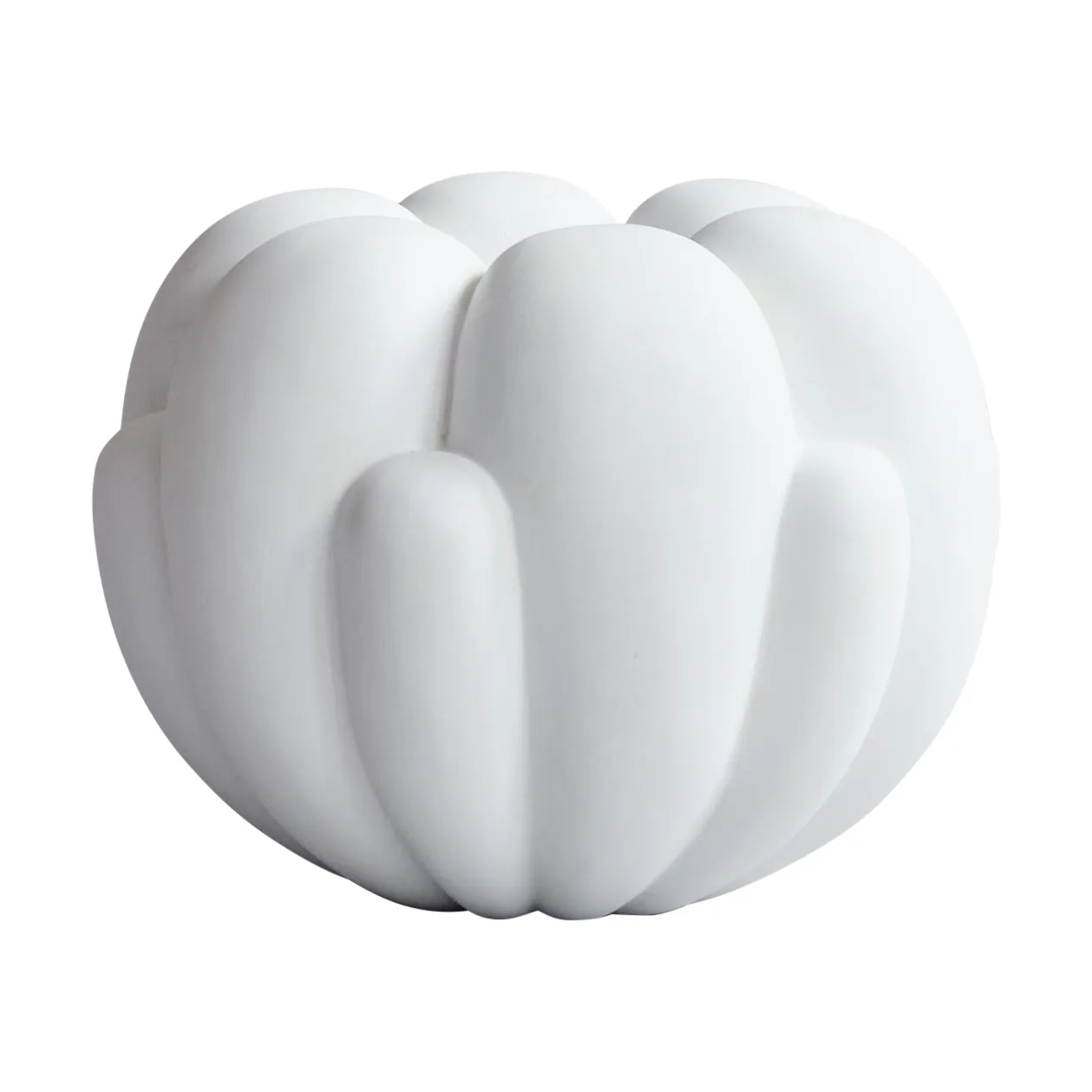 Bloom vase small 22.5x24 cm, Bone white 101 Copenhagen