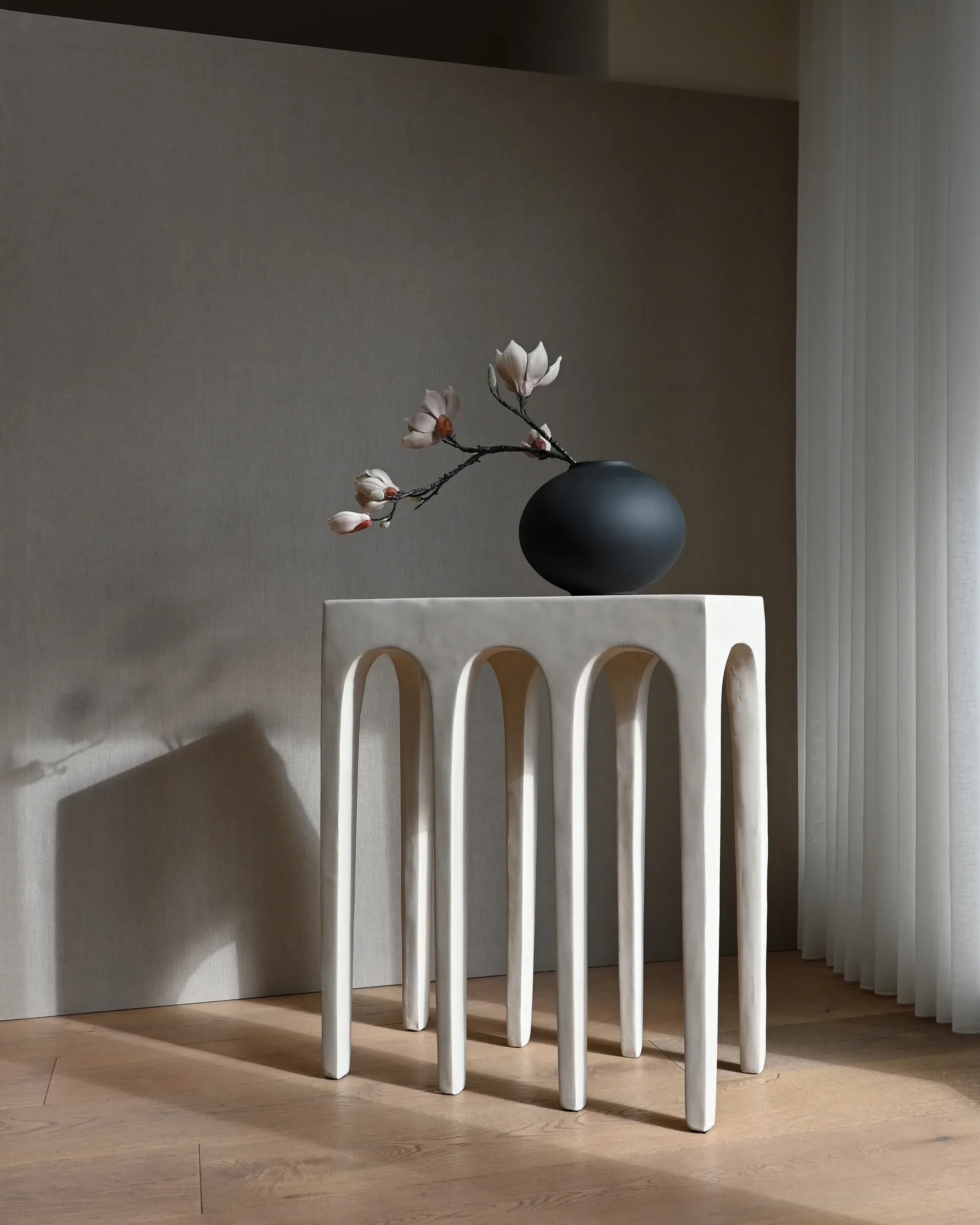 Bow Console table 70.5x80 cm, Birch 101 Copenhagen