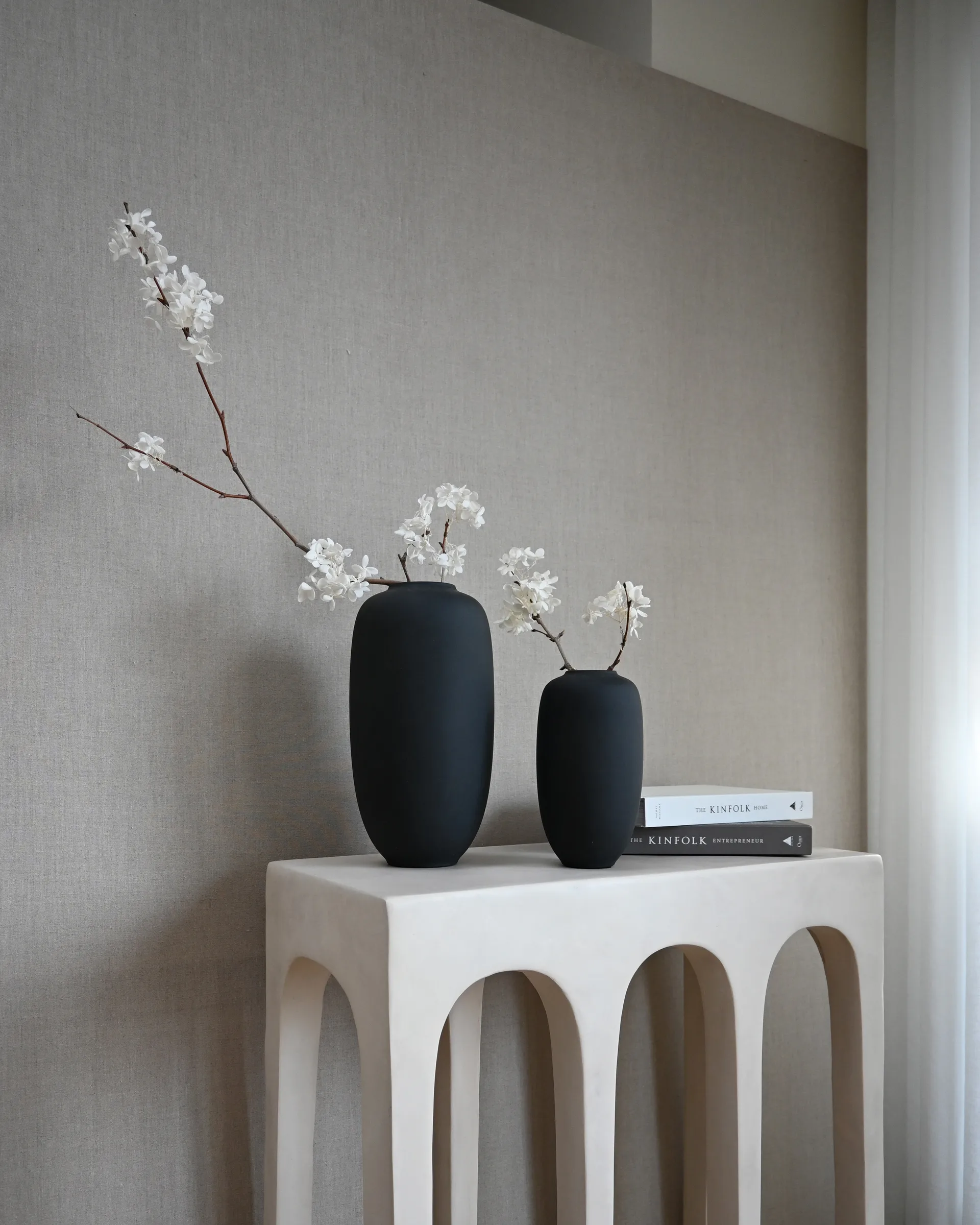 Bow Console table 70.5x80 cm, Birch 101 Copenhagen