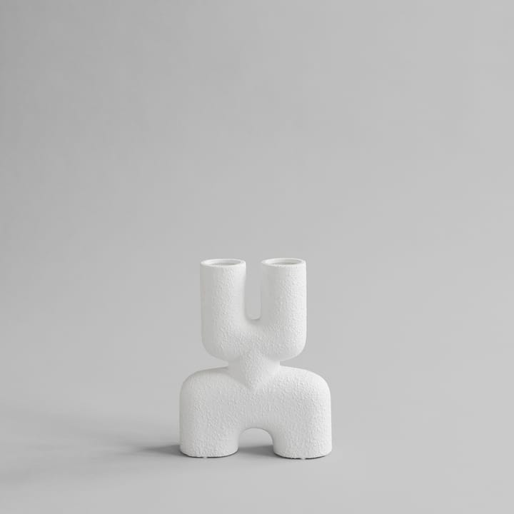 Cobra Double Mini vase 22x28 cm, Bubble white 101 Copenhagen