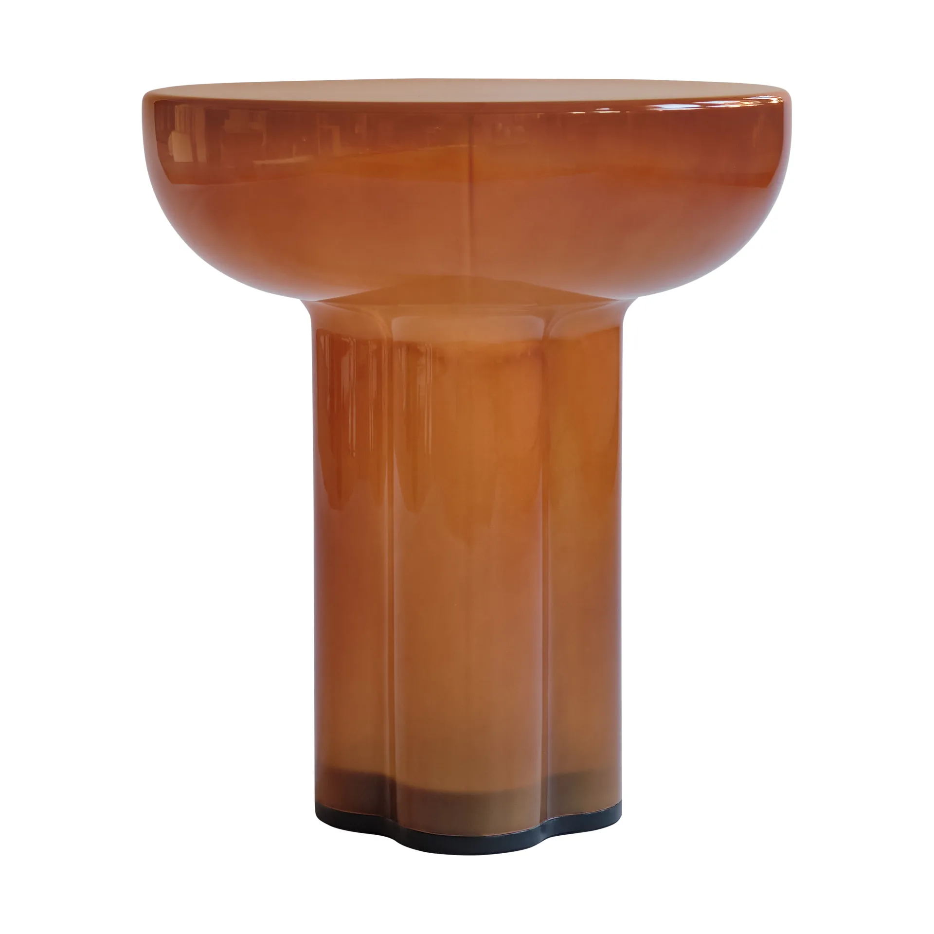 Crown side table tall Ø45 cm, Caramel 101 Copenhagen