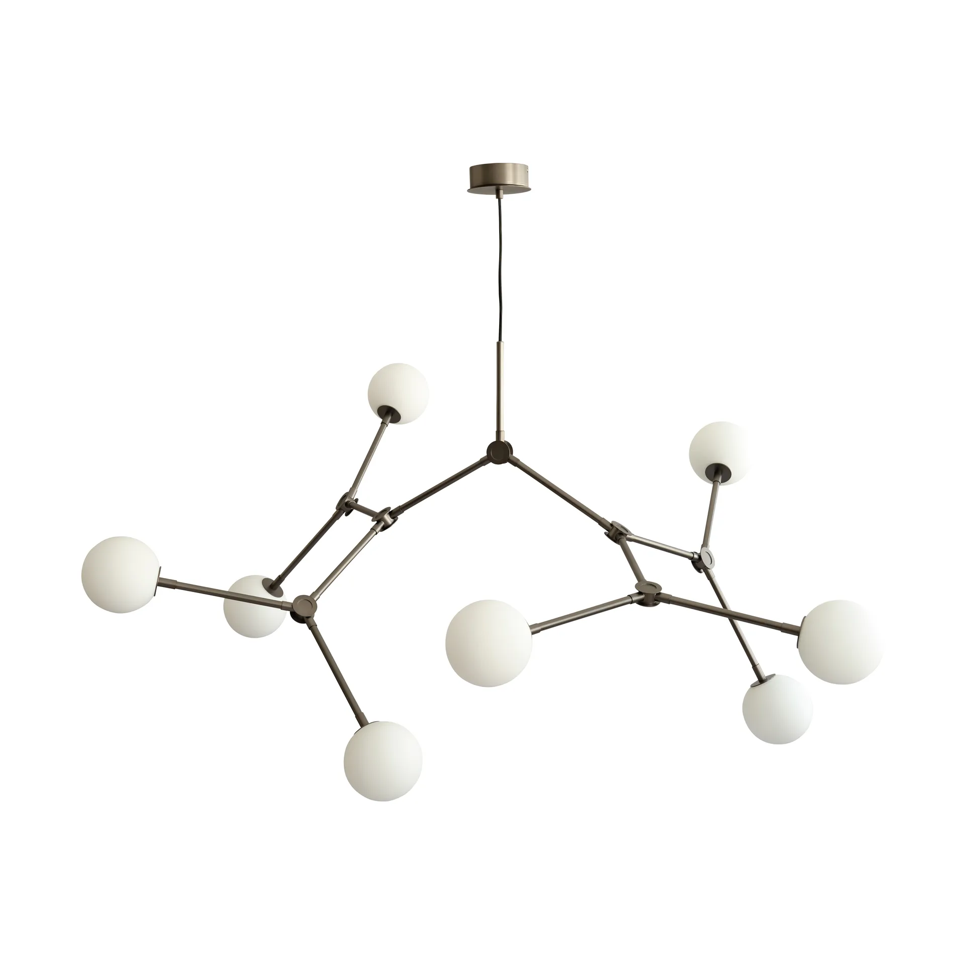 Drop Chandelier Bulp chandelier grande, Gray 101 Copenhagen