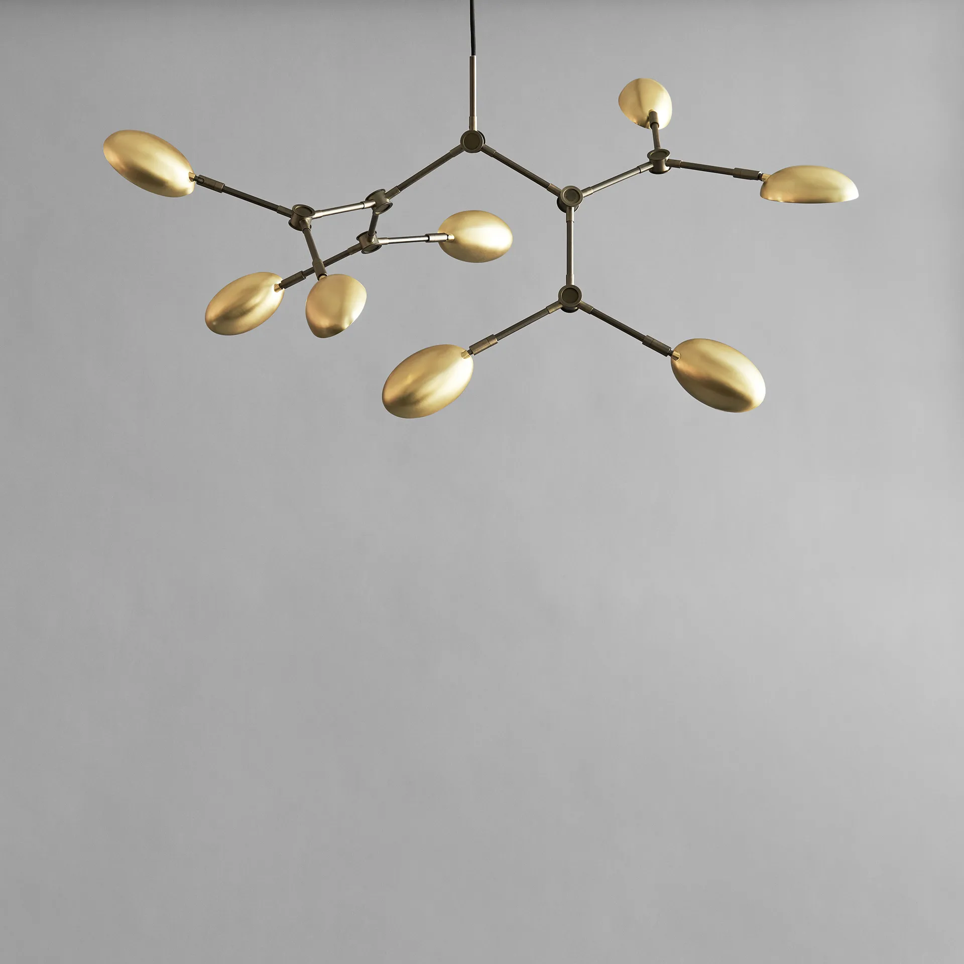 Drop Chandelier chandelier mini, Brass 101 Copenhagen