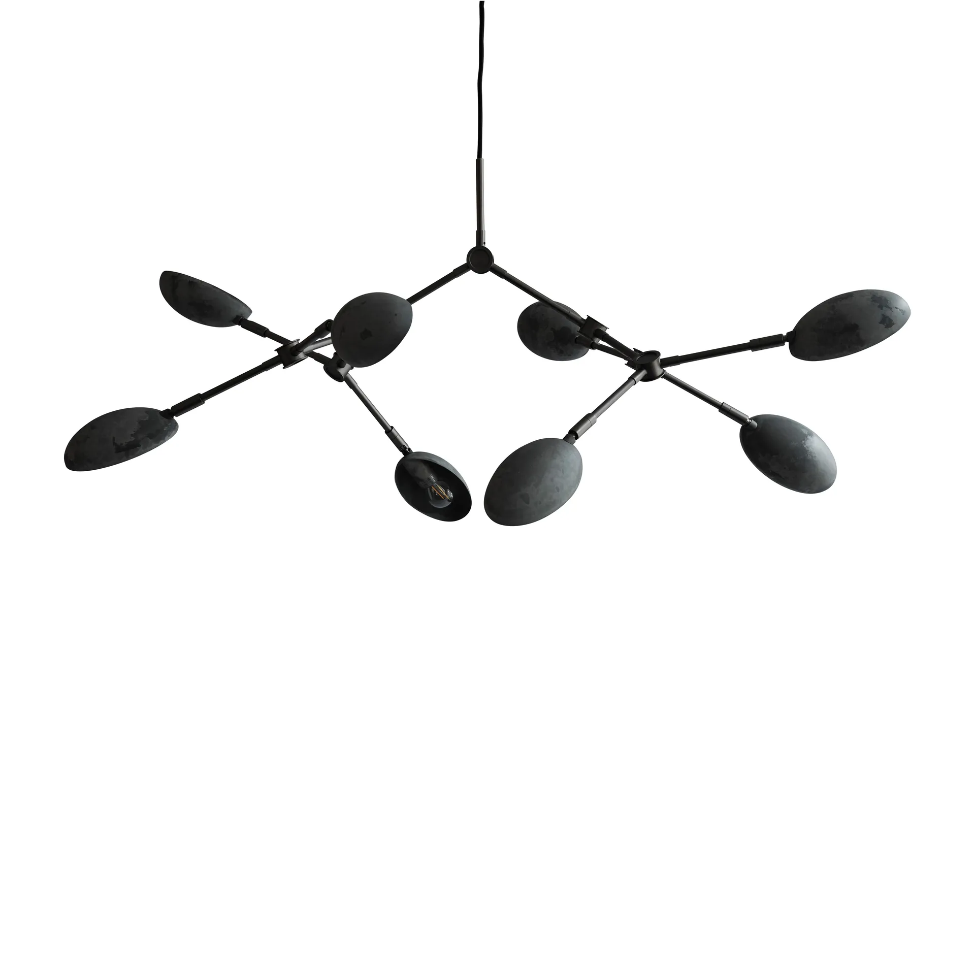 Drop Chandelier chandelier mini, Oxidised 101 Copenhagen