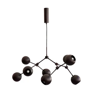 Drop Chandelier Globe mini chandelier - Burned black - 101 Copenhagen