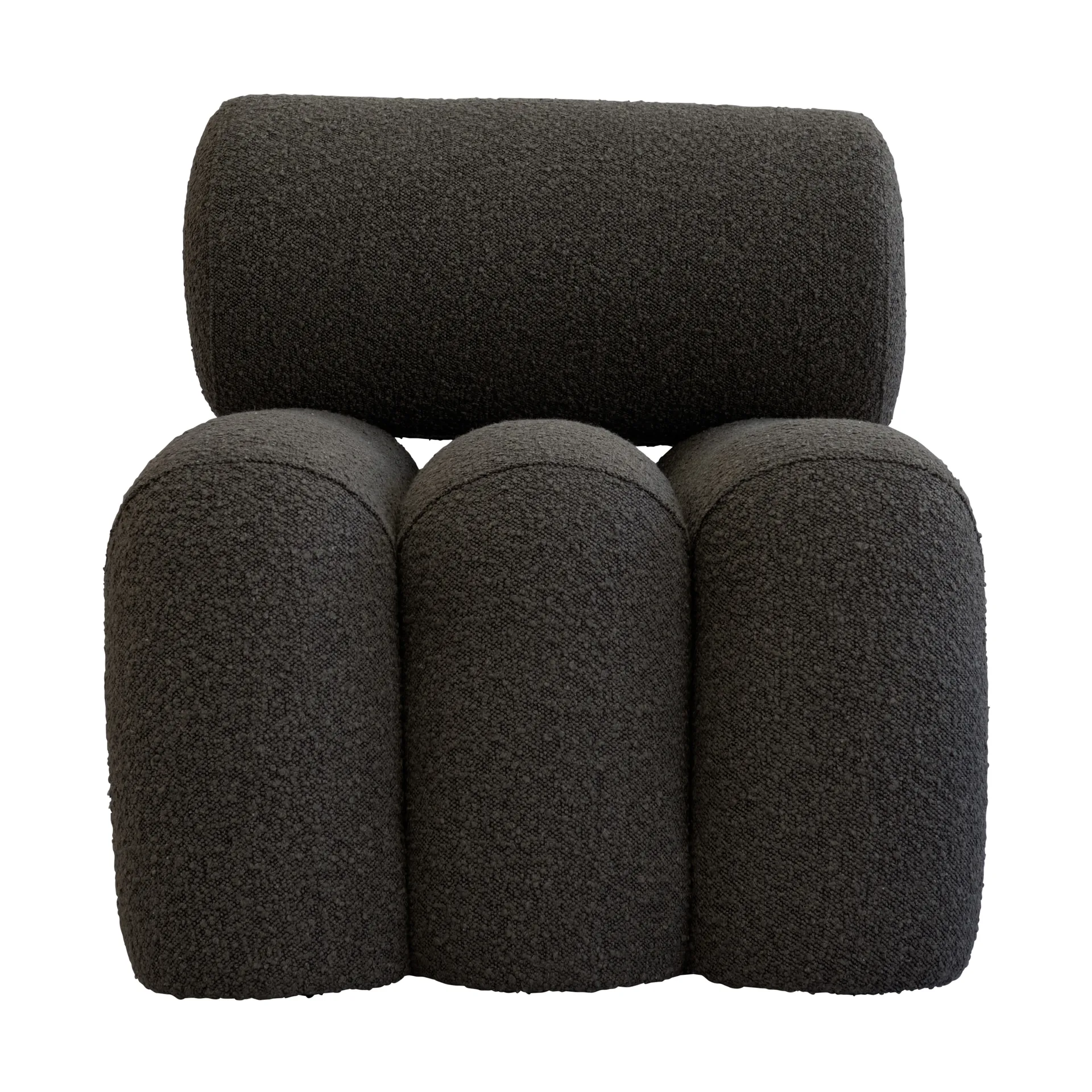 Foku Chair lounge chair, Deep taupe 101 Copenhagen