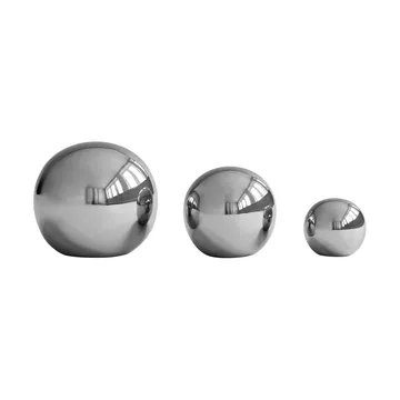 Gallery Balls decoration 3 pieces - Chrome - 101 Copenhagen