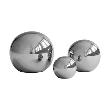 Gallery Balls decoration 3 pieces - Chrome - 101 Copenhagen