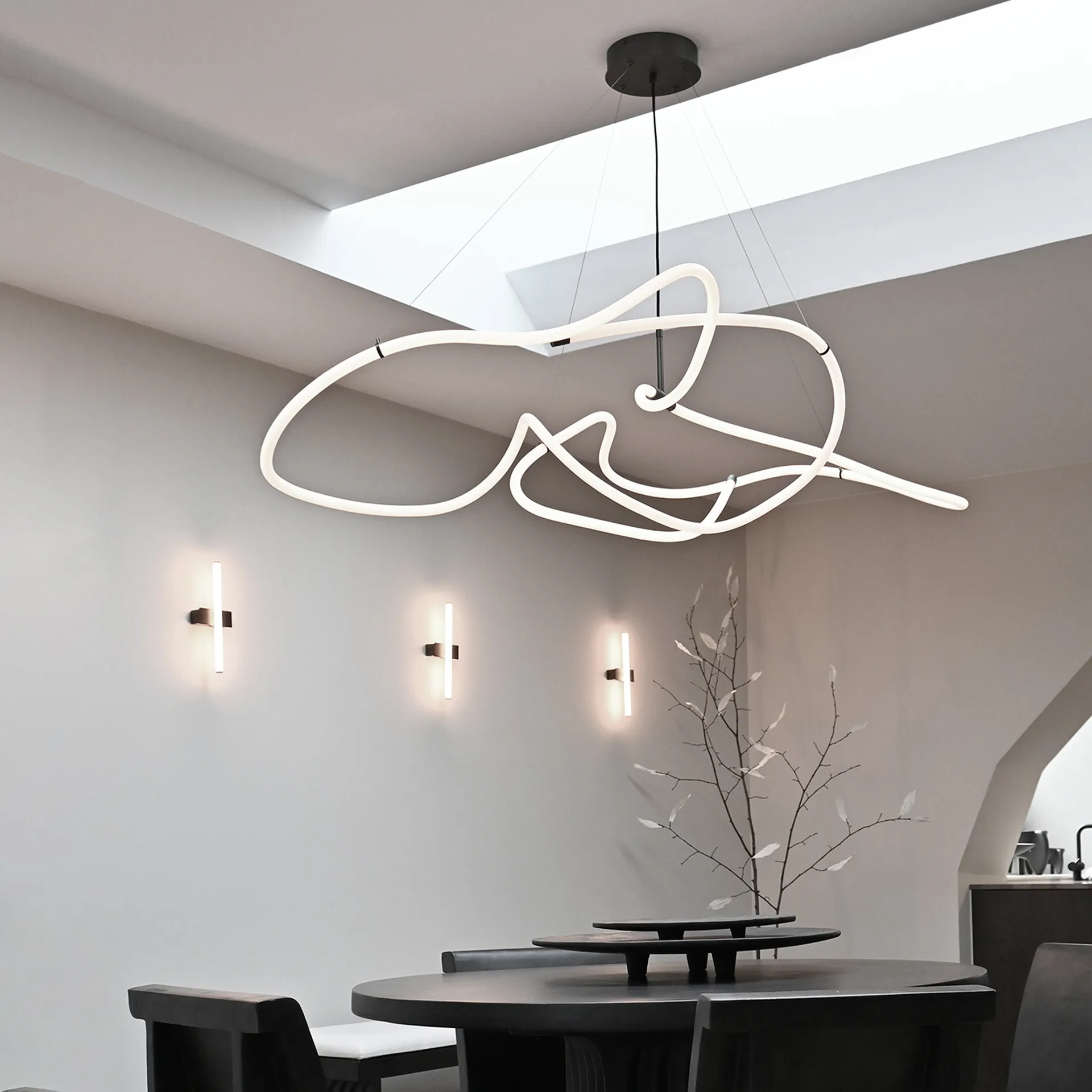 Ghost Chandelier big ceiling lamp, Bronze 101 Copenhagen