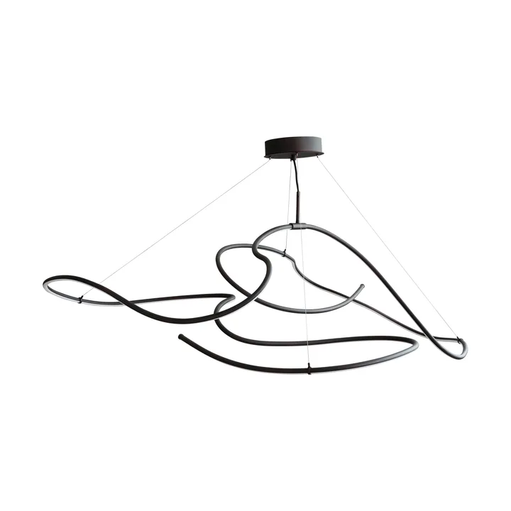 Ghost Chandelier big ceiling lamp - Burned black - 101 Copenhagen