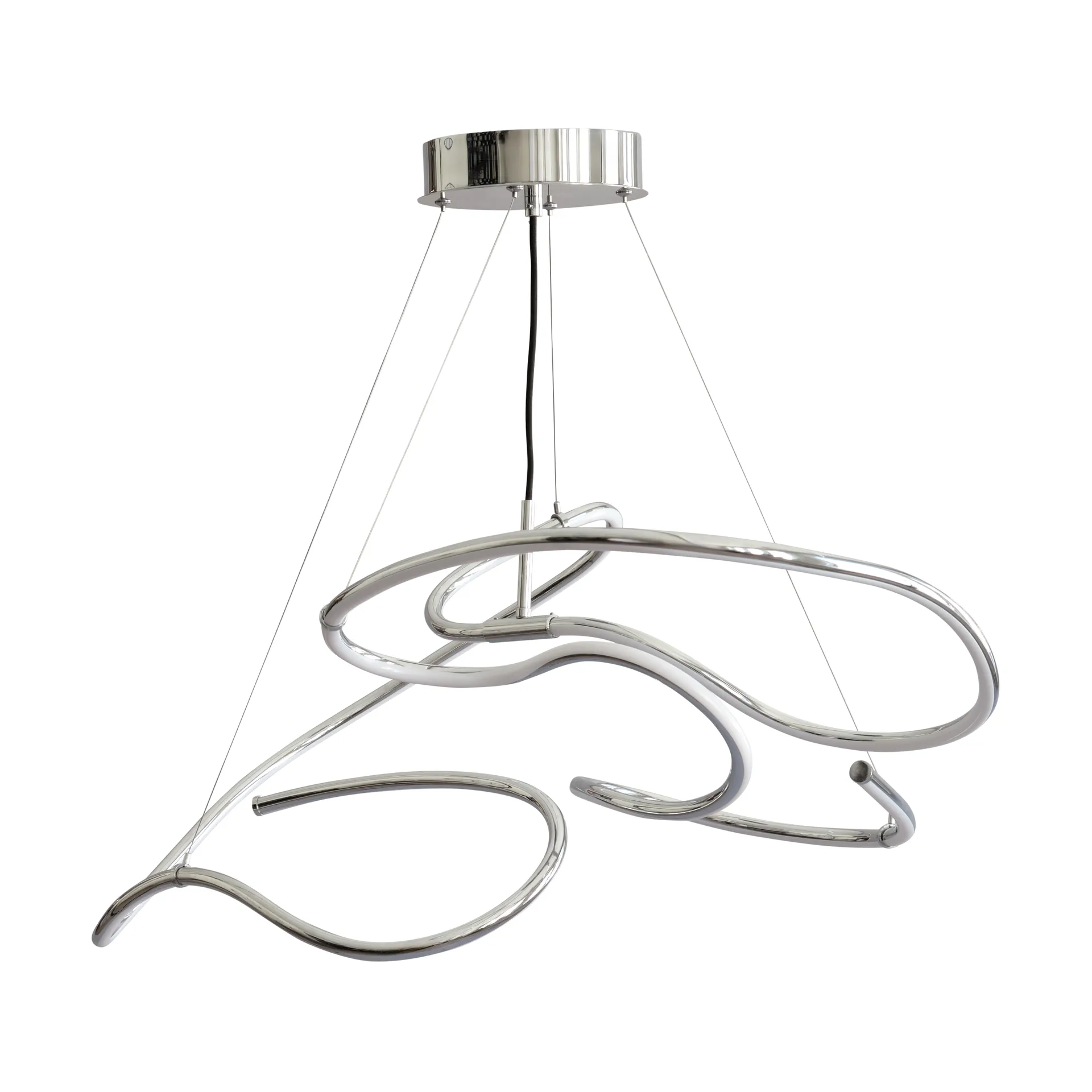 Ghost Chandelier mini ceiling lamp, Chrome 101 Copenhagen