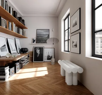 Hiro bench with seat - Off white - 101 Copenhagen