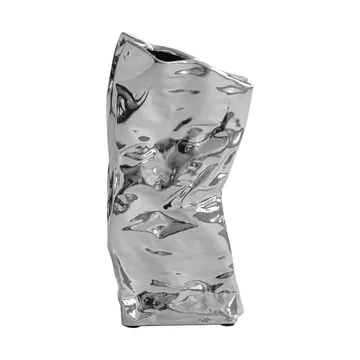Kami vase mini 25x13 cm - Chrome - 101 Copenhagen