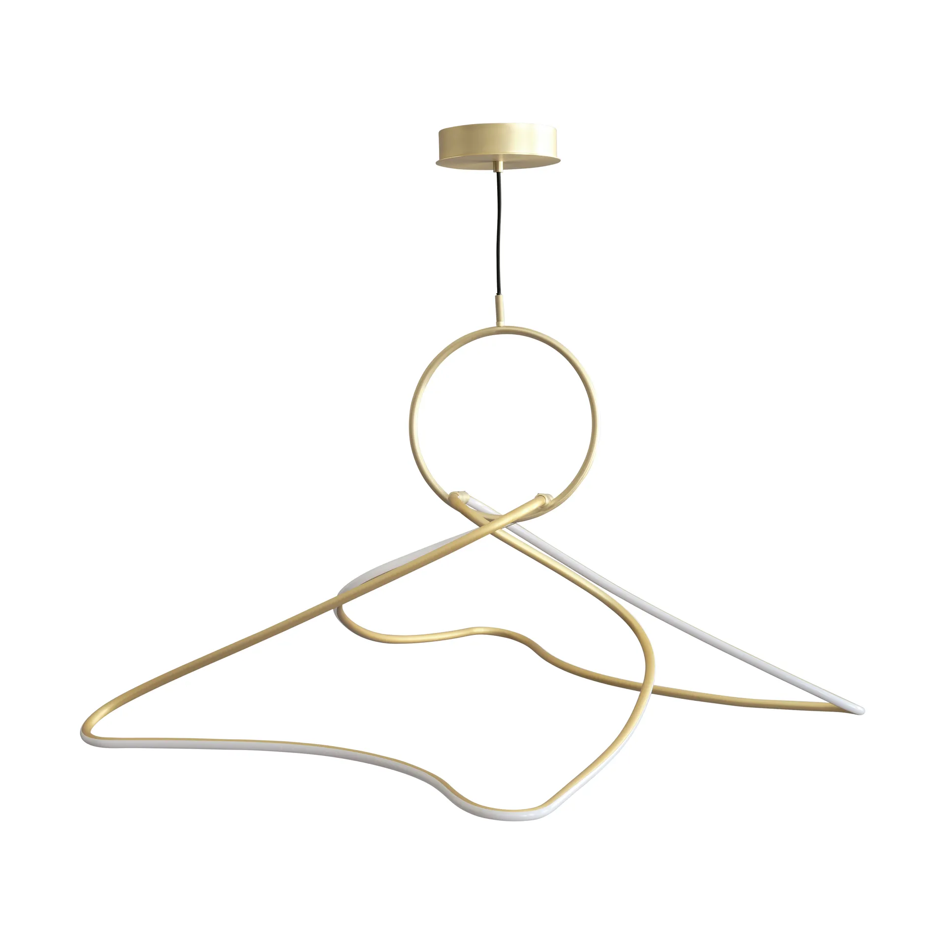 Kumo Chandelier Big chandelier, Brass 101 Copenhagen