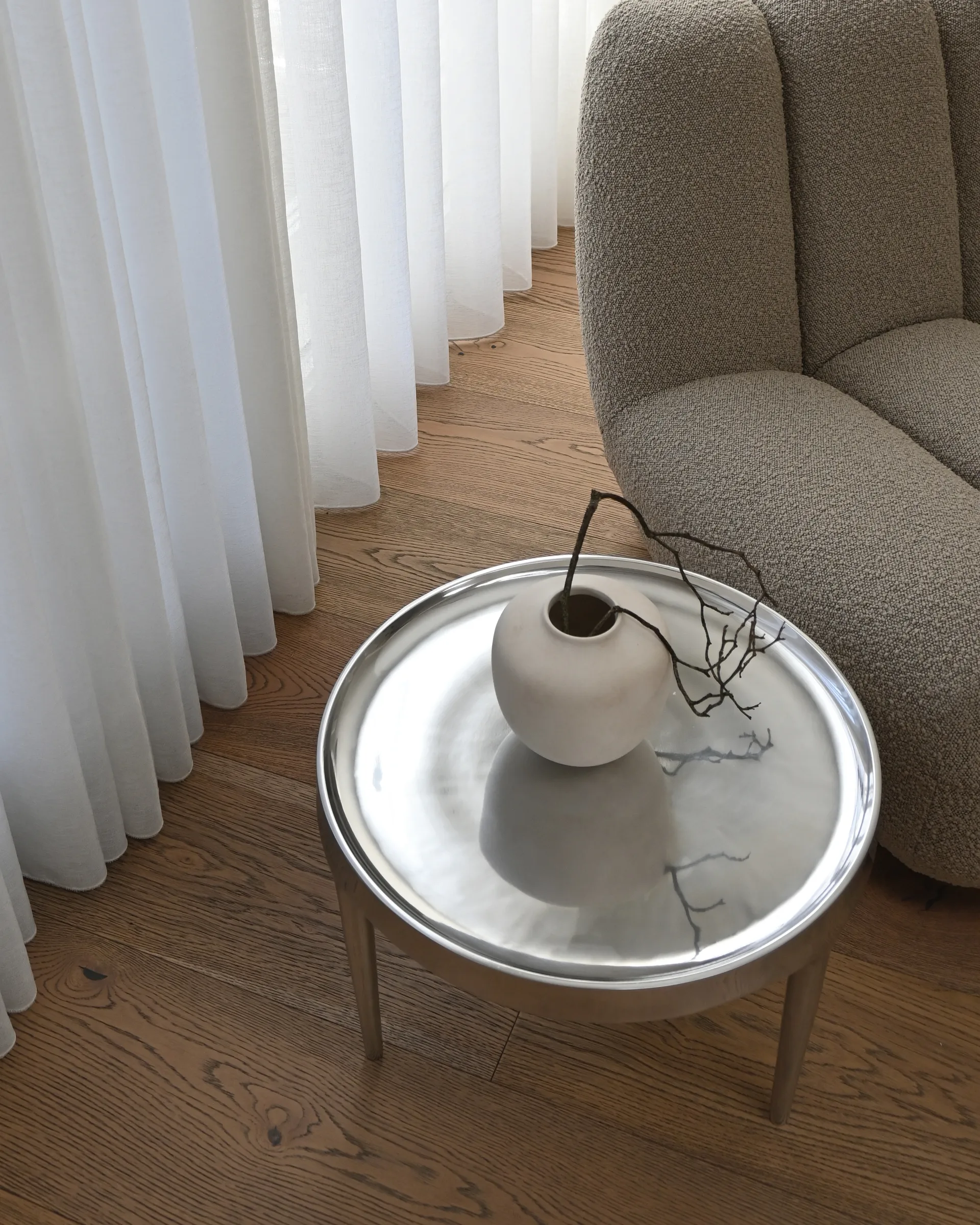 Phantom table, Chrome tall 101 Copenhagen