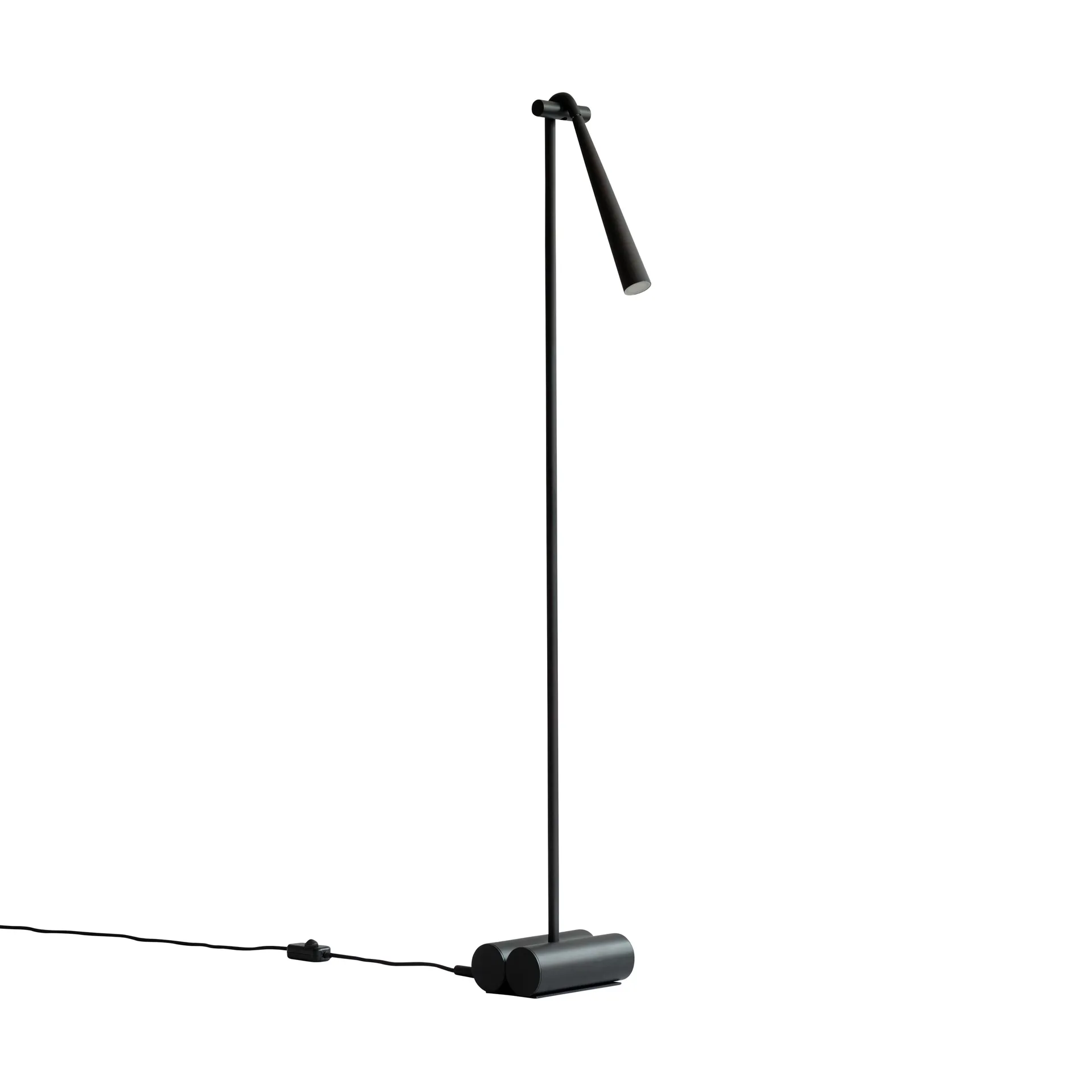 Snake floor lamp, Burned Black 101 Copenhagen