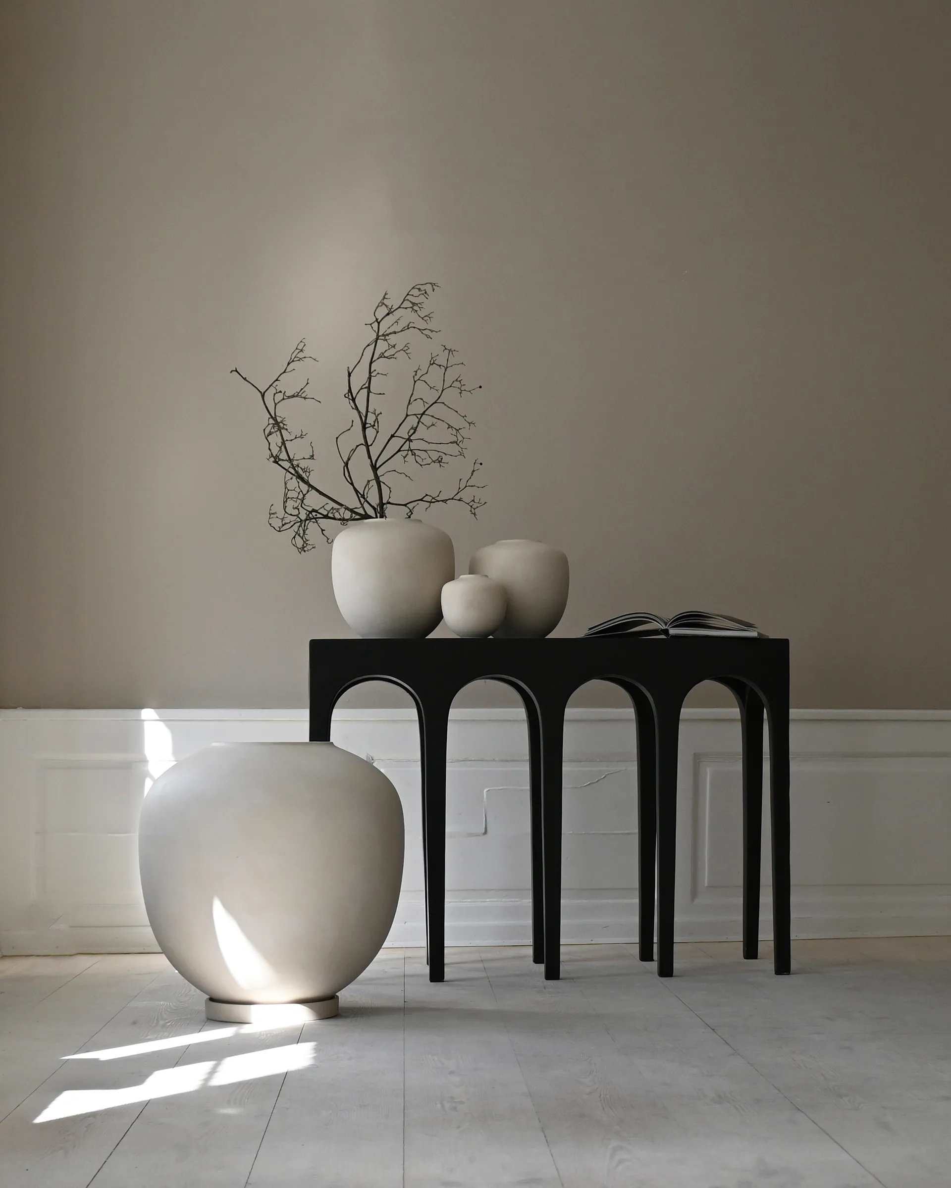 Sunao vase small 15.5 cm, Birch 101 Copenhagen