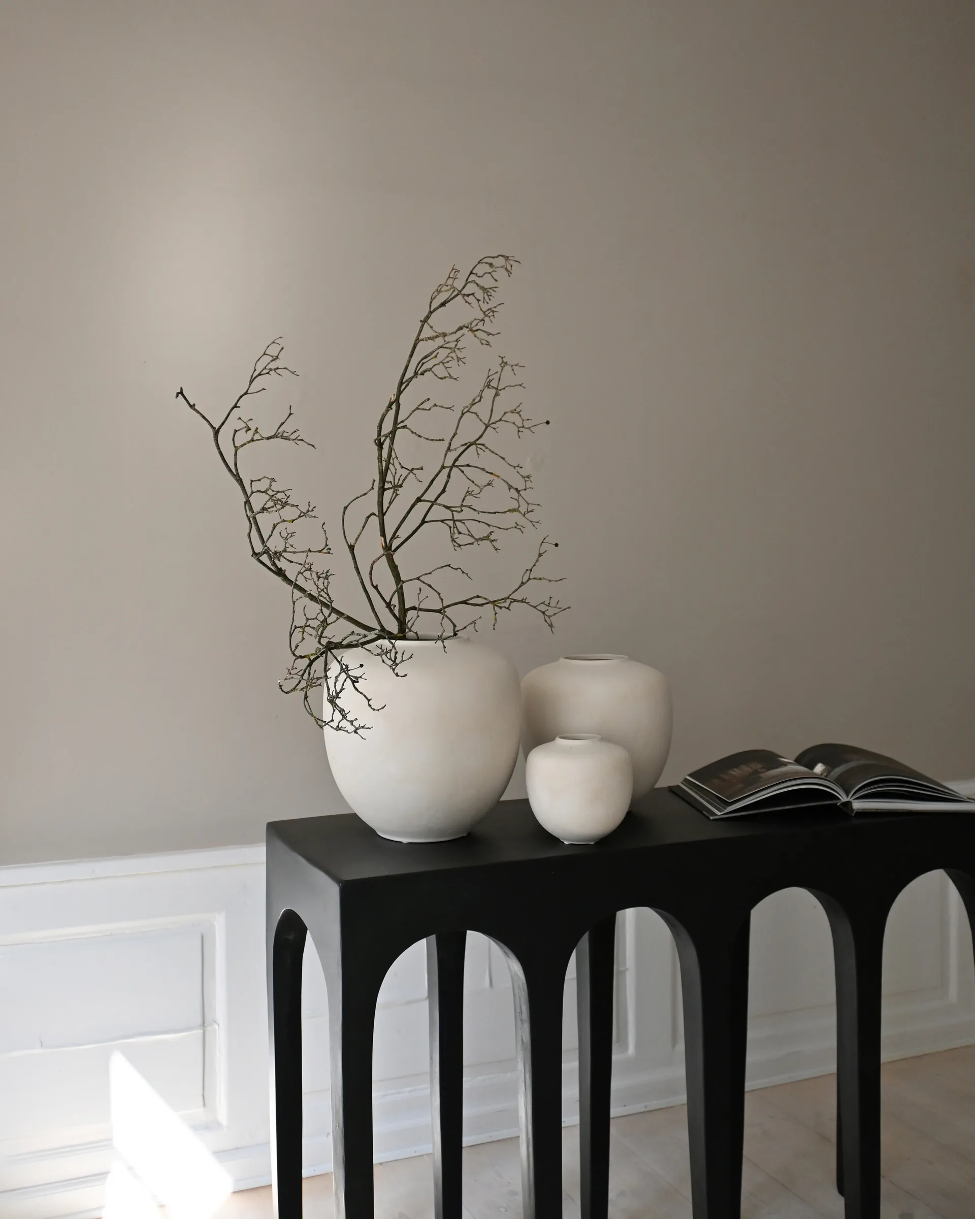 Sunao vase small 15.5 cm, Birch 101 Copenhagen