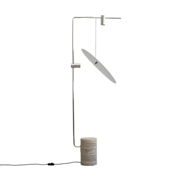 The Moon floor lamp - Chrome - 101 Copenhagen