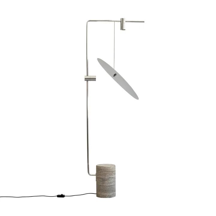 The Moon floor lamp - Chrome - 101 Copenhagen