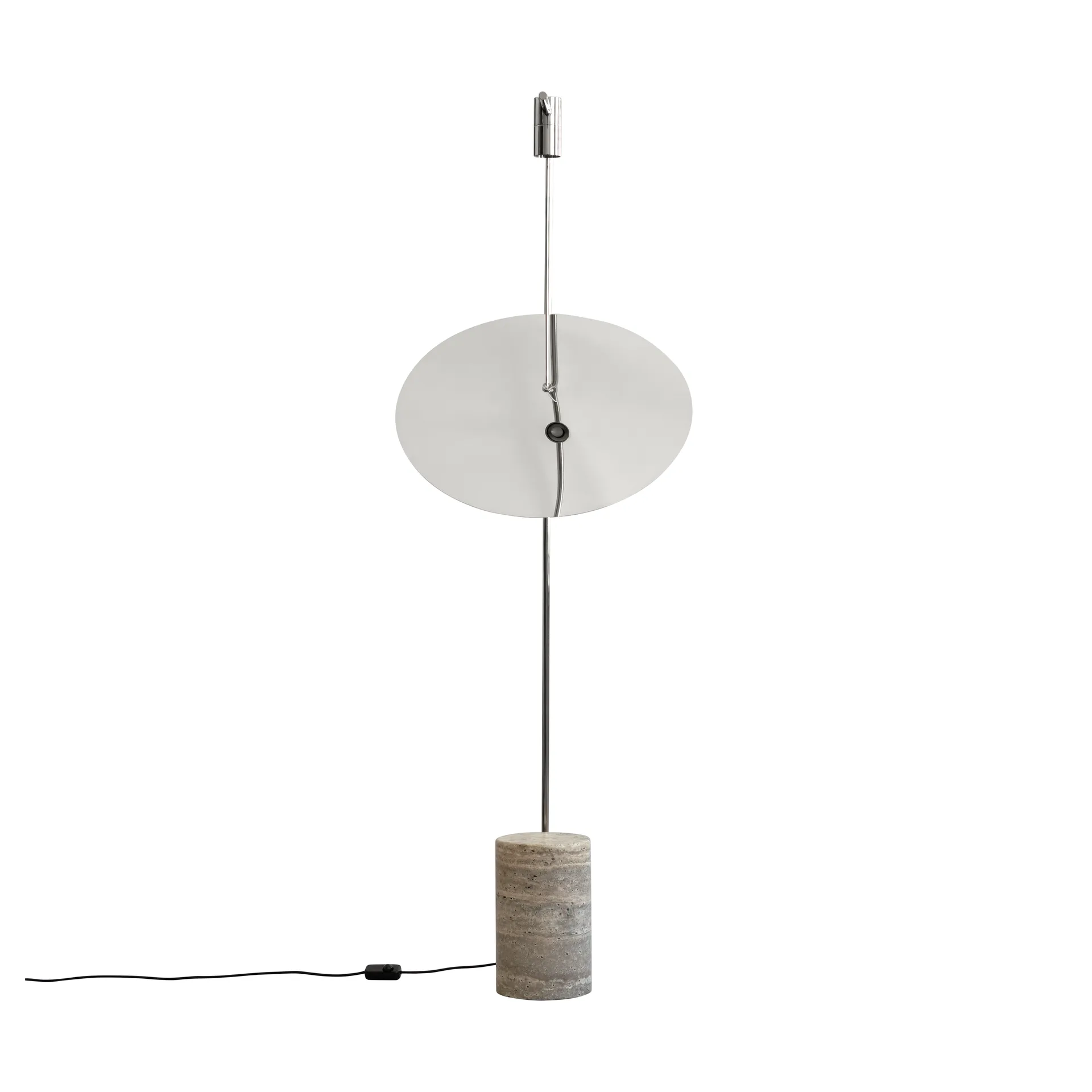 The Moon floor lamp, Chrome 101 Copenhagen