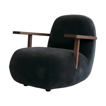 Toe chair armchair with armrests - Classic brown oak-peat - 101 Copenhagen