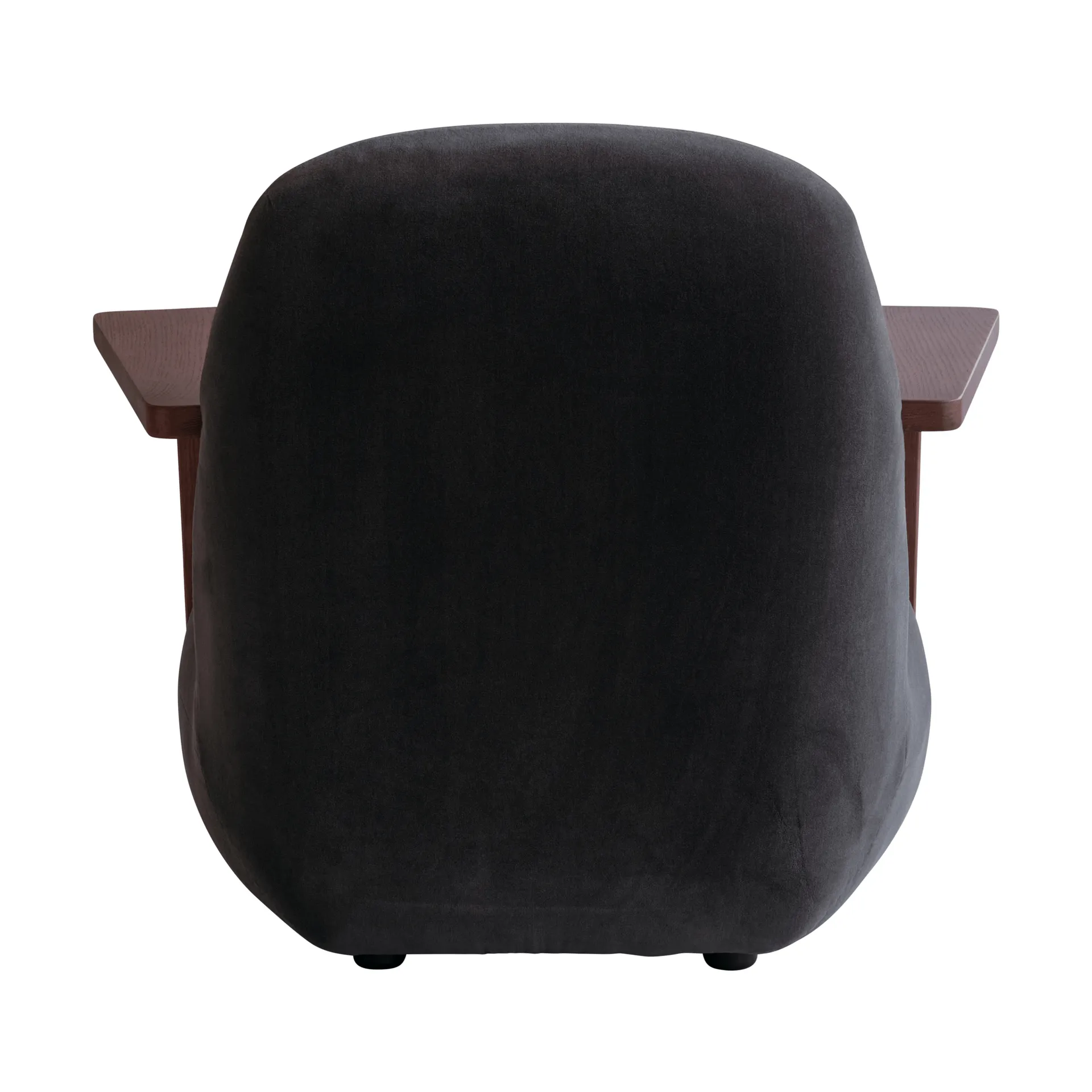 Toe chair armchair with armrests, Classic brown oak-peat 101 Copenhagen