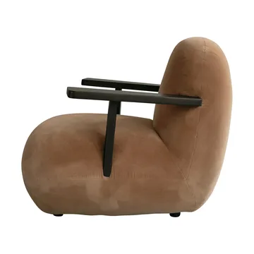 Toe chair armchair with armrests - Coffee black oak-desert - 101 Copenhagen