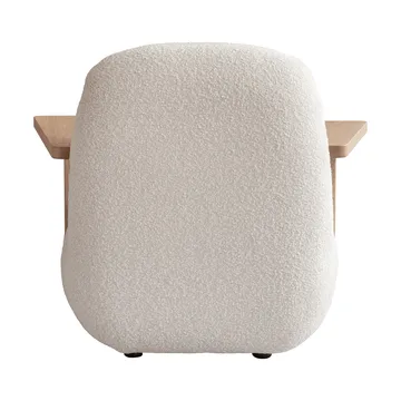 Toe chair armchair with armrests - Natural oak-off white - 101 Copenhagen
