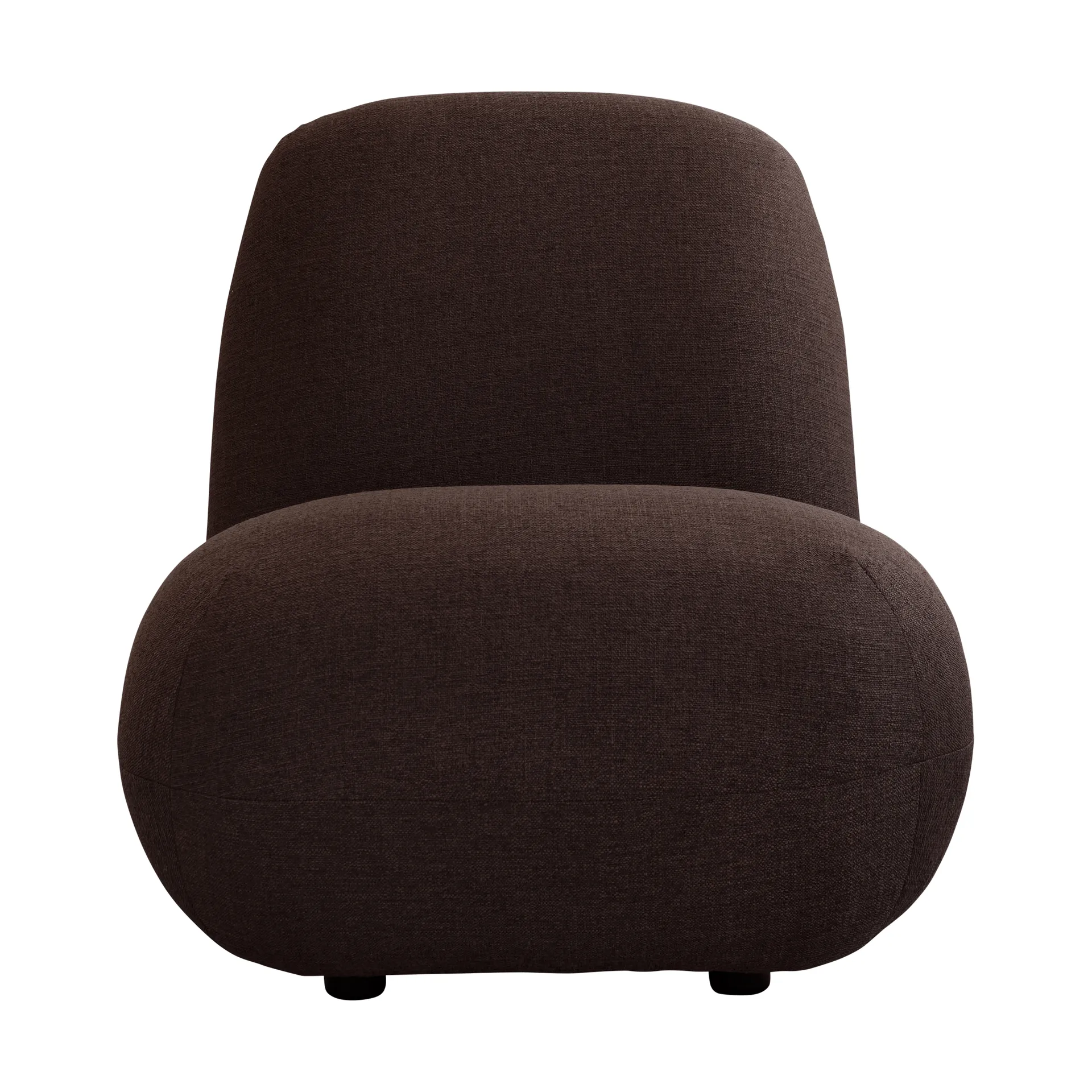 Toe Chair Flat armchair 92x75 cm, Dark brown 101 Copenhagen