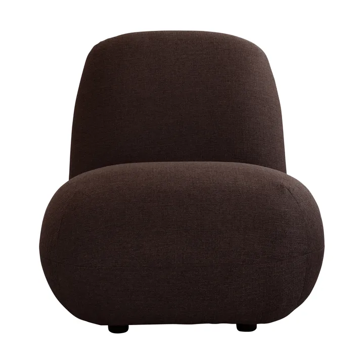 Toe Chair Flat armchair 92x75 cm - Dark brown - 101 Copenhagen