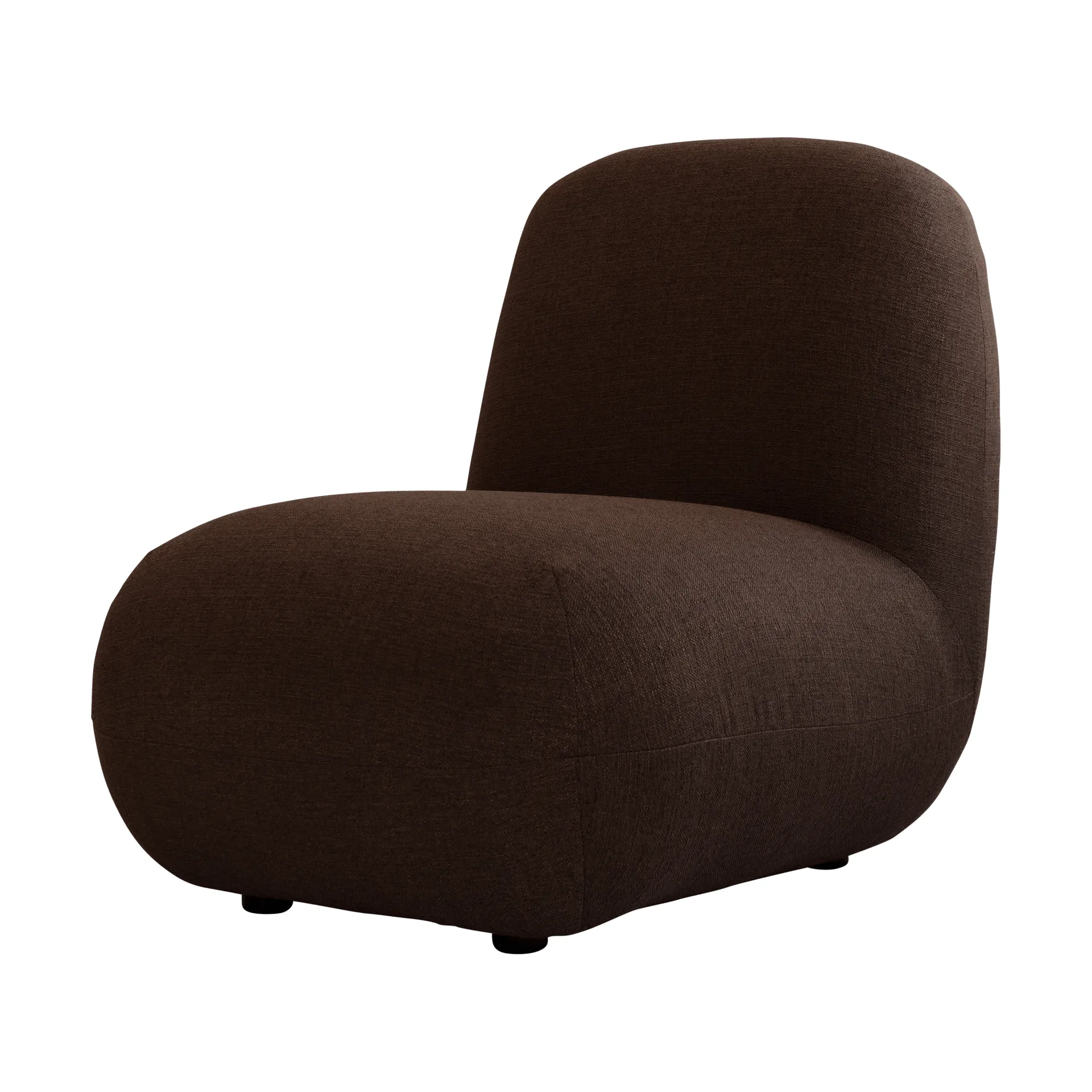 Toe Chair Flat armchair 92x75 cm, Dark brown 101 Copenhagen