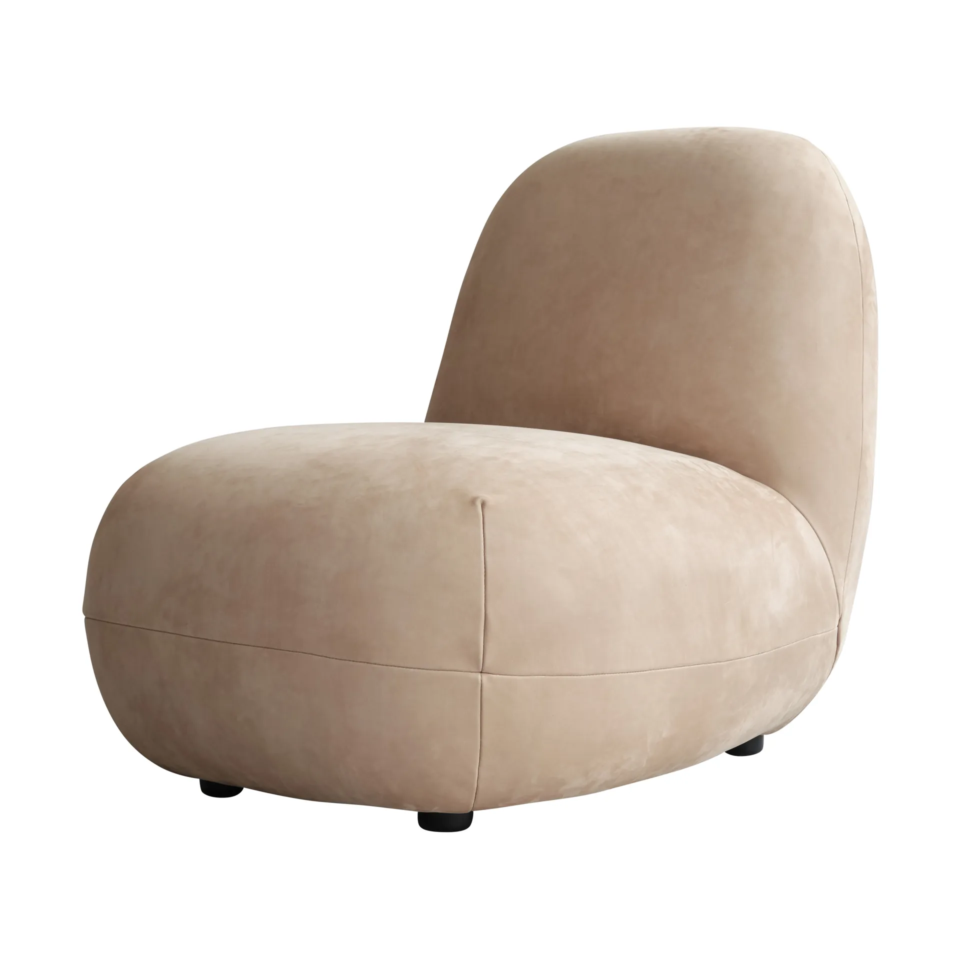 Toe Chair Flat armchair 92x75 cm, Nubuck 101 Copenhagen