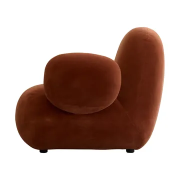 Toe Chair Flat armchair 92x75 cm - Rust - 101 Copenhagen