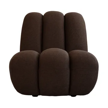 Toe lounge chair - Dark brown - 101 Copenhagen