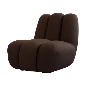 Toe lounge chair - Dark brown - 101 Copenhagen