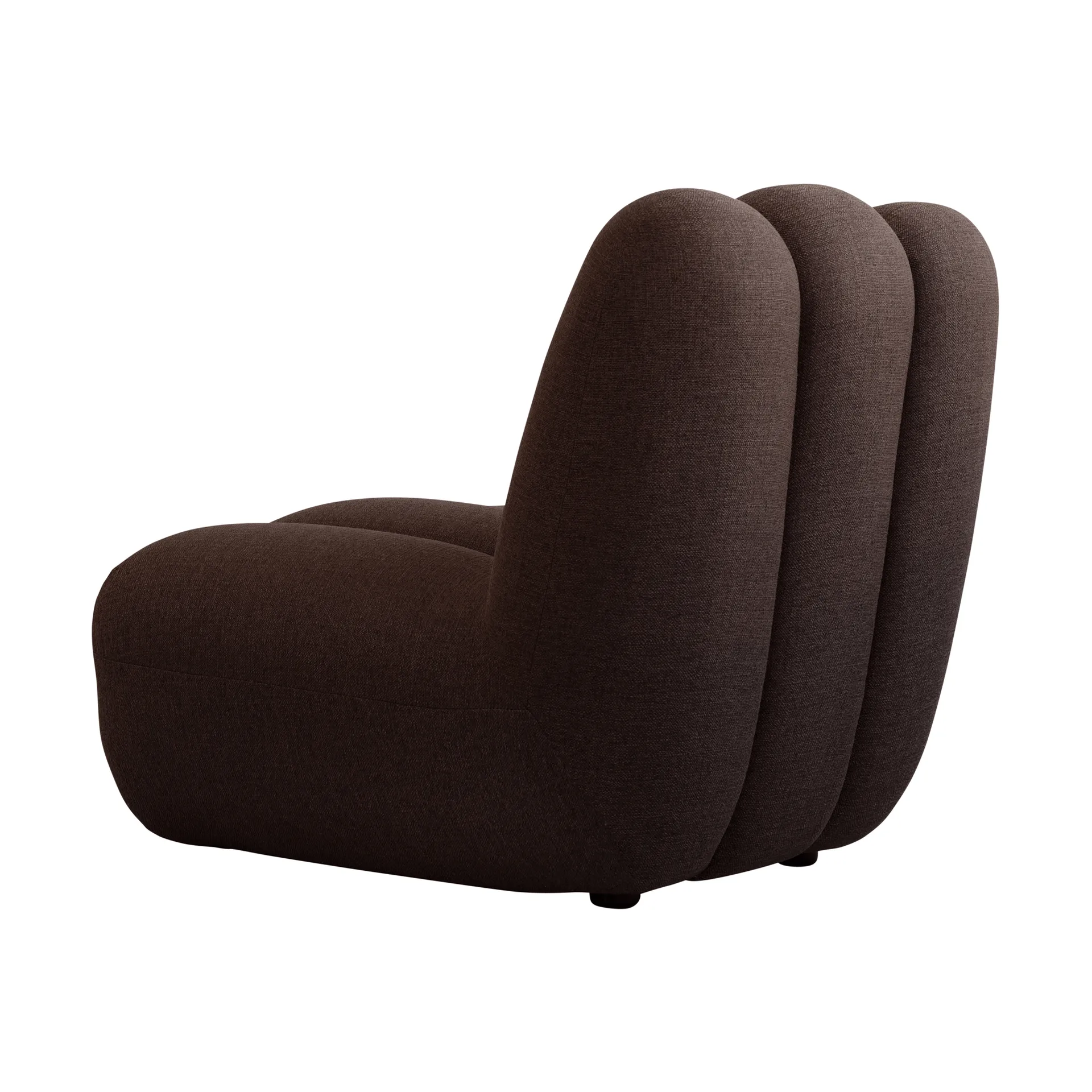Toe lounge chair, Dark brown 101 Copenhagen